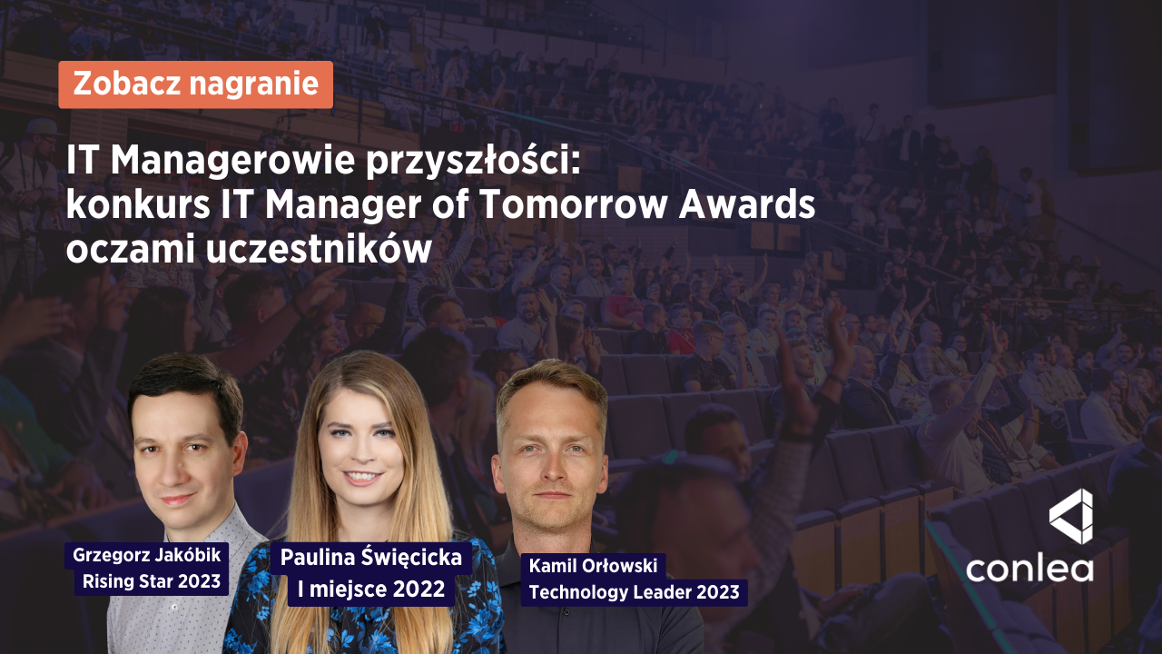 IT Managerowie przyszłości konkurs IT Manager of Tomorrow Awards oczami uczestników Webinar Awards